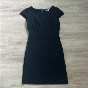 BB Dakota Black Cap Sleeve Sheath Mini Dress